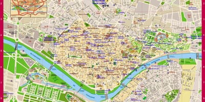 Карта на Севиља област