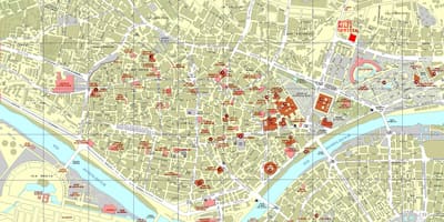 Карта на Севиља и околината